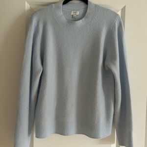 J. Crew women’s  Crewneck Sweater in Light Blue extra soft